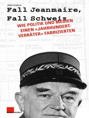 cover image of Fall Jeanmaire, Fall Schweiz